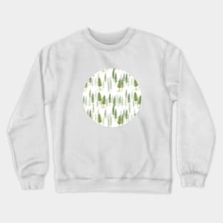 Forest of Christmas Trees Crewneck Sweatshirt